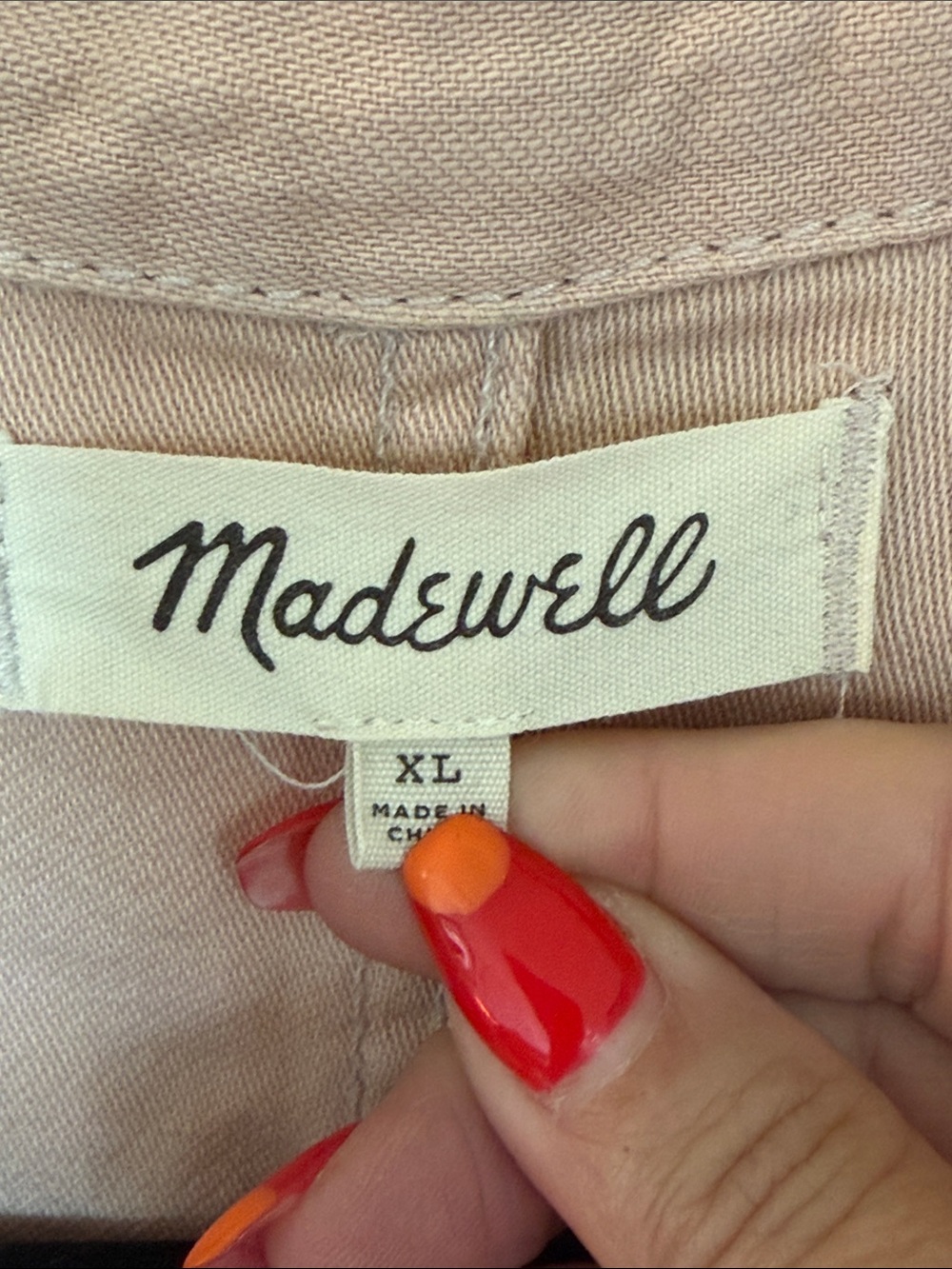 Madewell Relaxed Utility Jumpsuit in Dusty Rose - Picture 5 of 6